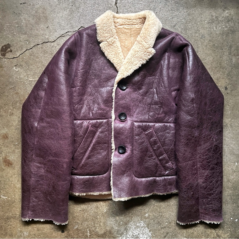 Marni FW22 $4,000 Reversible Shearling Jacket